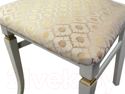 Стул Мебелик Бонита (слоновая кость/золото/яра даймонд)