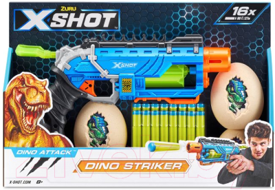 Бластер игрушечный Zuru X-Shot Нападение динозавра / 4860