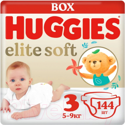 Подгузники детские Huggies Elite Soft Box 3 - фото