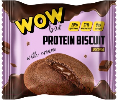 Протеиновое печенье Prime Kraft Wowbar Protein Biscuit