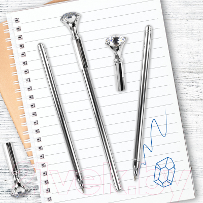 Ручка шариковая Юнландия Кристалл / 143788