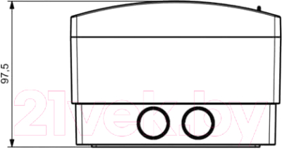 Бокс пластиковый Adal Pano Наружный 4 / MD9316-B