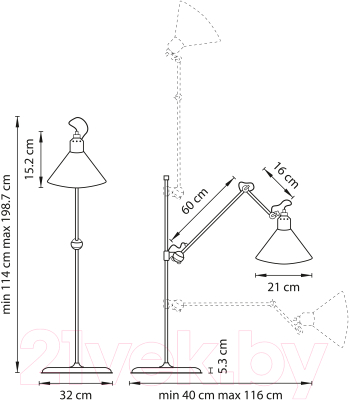 Торшер Lightstar Loft 765717