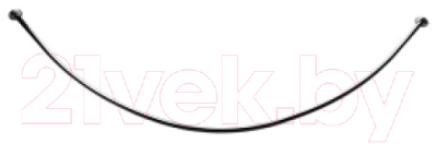 Карниз для ванны Aquatek Дива 170x90 / KARN-0000004 - фото