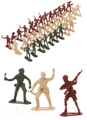 Набор фигурок игровых Наша игрушка Военный / CY4201-6 - фото