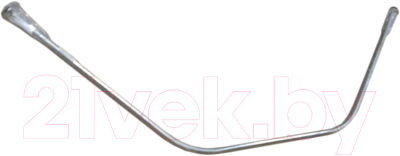 Карниз для ванны Aquatek Лира 148x148 / KARN-0000013 - фото