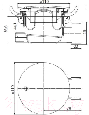 Сифон Aquatek ST-0000088