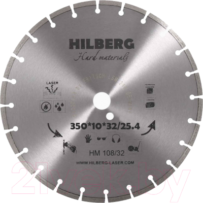 Отрезной диск алмазный Hilberg HM108/32 - фото