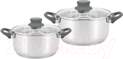 Набор кастрюль Appetite Polly HU14SET1 - фото