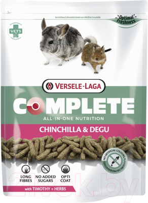 Корм для грызунов Versele-Laga Chinchilla & Degu Complete / 461313 - фото