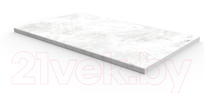 Шкаф-стол кухонный Интермебель Микс Топ ШСР 850-11-600 (графит серый/мрамор лацио светлый)