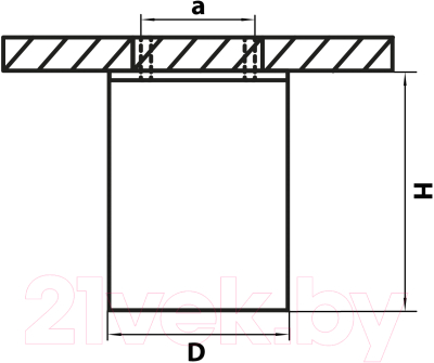 Точечный светильник Lightstar Binoco 052016