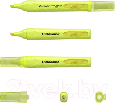 Текстовыделитель Erich Krause Liquid Visioline V-14 Neon / 56027