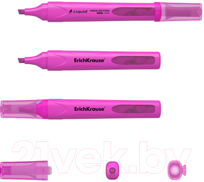 Текстовыделитель Erich Krause Liquid Visioline V-14 Neon / 56029