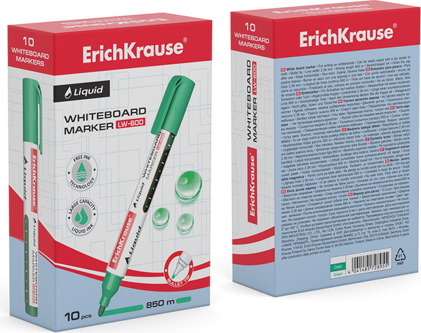 Маркер для доски Erich Krause Liquid LW-600 / 56096