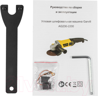 Угловая шлифовальная машина Garvill AG230-2200