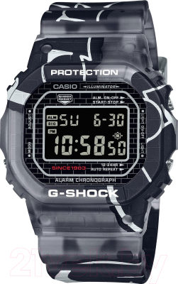 Часы наручные мужские Casio DW-5000SS-1E - фото