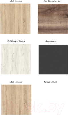 Полка Памир ПКС-12 (дуб сонома/сакраменто)