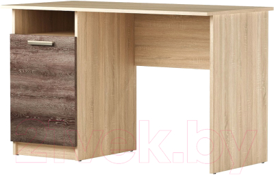 Письменный стол Памир ПКС-12 (дуб сонома/сакраменто) - фото