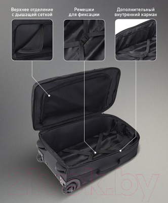 Чемодан на колесах Jogel Essential Cabin Trolley Bag / JE4BA0422.99