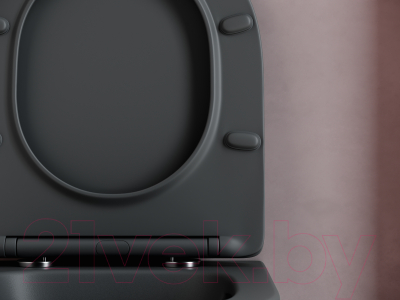 Унитаз подвесной Ceramica Nova Balearica CN6000MDH (с сиденьем)