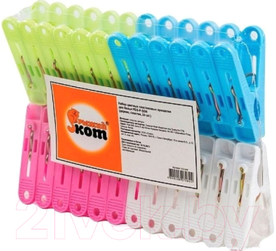 Прищепки Рыжий кот PEG-P-S/24 / 311373 - фото