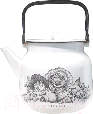 Чайник Лысьвенские эмали Harvest 2713П/4БлРч - фото