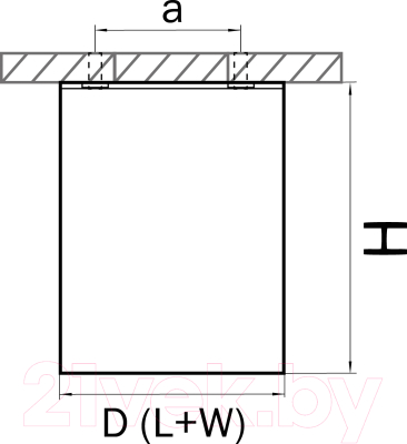 Точечный светильник Lightstar Ottico 214410