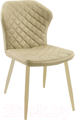 Стул DikLine 239М (кожзам бежевый/ножки бежевые) - фото