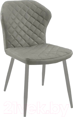 Стул DikLine 239М (кожзам серый/ножки серые) - фото