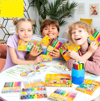 Фломастеры Мульти-пульти Енот во Франции / WP_16674