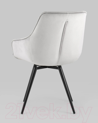 Стул Stool Group Сеул / AV 333-H09-K14PM-08 (велюр светло-серый)