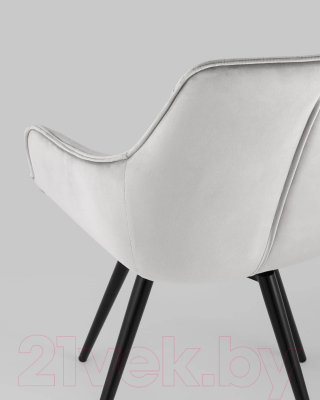 Стул Stool Group Сеул / AV 333-H09-K14PM-08 (велюр светло-серый)