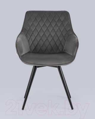 Стул Stool Group Сеул / AV 333-H18-K14PM-08 (велюр темно-серый)