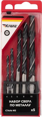Набор сверл Kranz KR-91-0632 