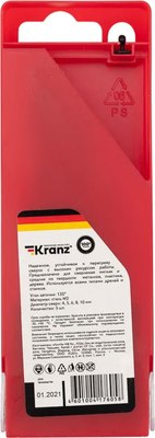 Набор сверл Kranz KR-91-0632 