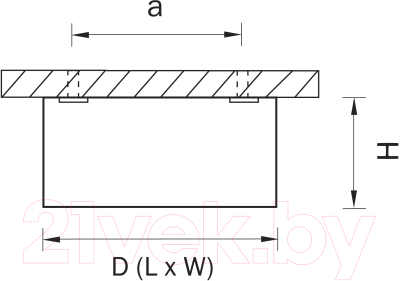 Точечный светильник Lightstar Zolla 213916