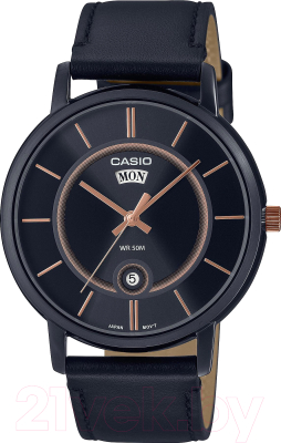 Часы наручные мужские Casio MTP-B120BL-1A - фото