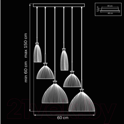 Люстра Lightstar Agola 810160