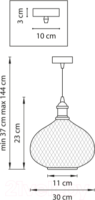 Потолочный светильник Lightstar Genni 798031