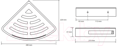 Мыльница Bemeta Cytro 153102390