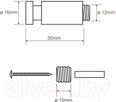 Крючок для ванной Bemeta Dark 104506090