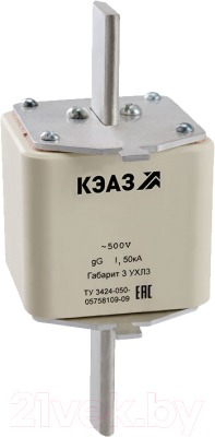 Предохранитель плавкий КЭАЗ 111318 - фото