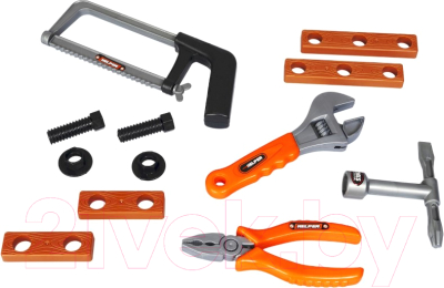 Набор инструментов игрушечный Bondibon Папины дети / ВВ5634 - фото