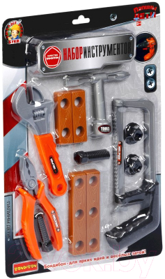 Набор инструментов игрушечный Bondibon Папины дети / ВВ5634