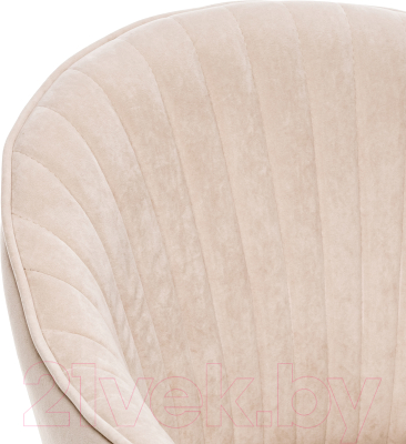 Стул Импэкс Leset Вайд с подлокотниками (черный/велюр бежевый)