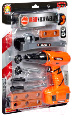 Набор инструментов игрушечный Bondibon Папины дети / ВВ5631