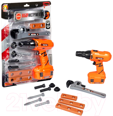 Набор инструментов игрушечный Bondibon Папины дети / ВВ5631