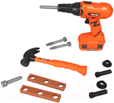 Набор инструментов игрушечный Bondibon Папины дети / ВВ5630 - фото