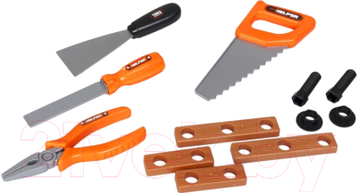 Набор инструментов игрушечный Bondibon Папины дети / ВВ5635 - фото